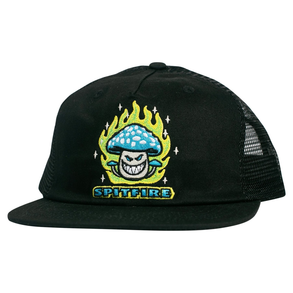 SPITFIRE MUSHROOM BIGHEAD SNAPBACK BLACK