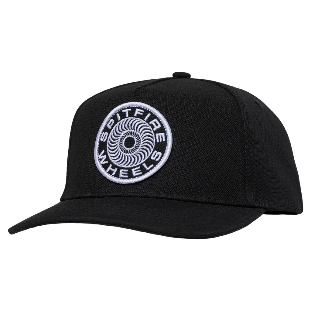 SPITFIRE CLASSIC 87 SWIRL SNAPBACK BLACK/WHITE