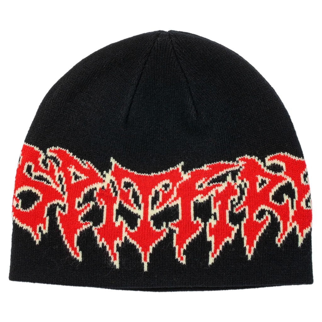 SPITFIRE DEMON SCRIPT SKULLY BEANIE BLACK