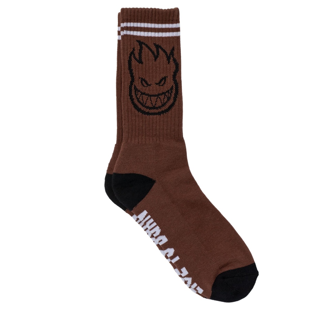 SPITFIRE BIGHEAD SOCKS DARK RED/BLACK/WHITE
