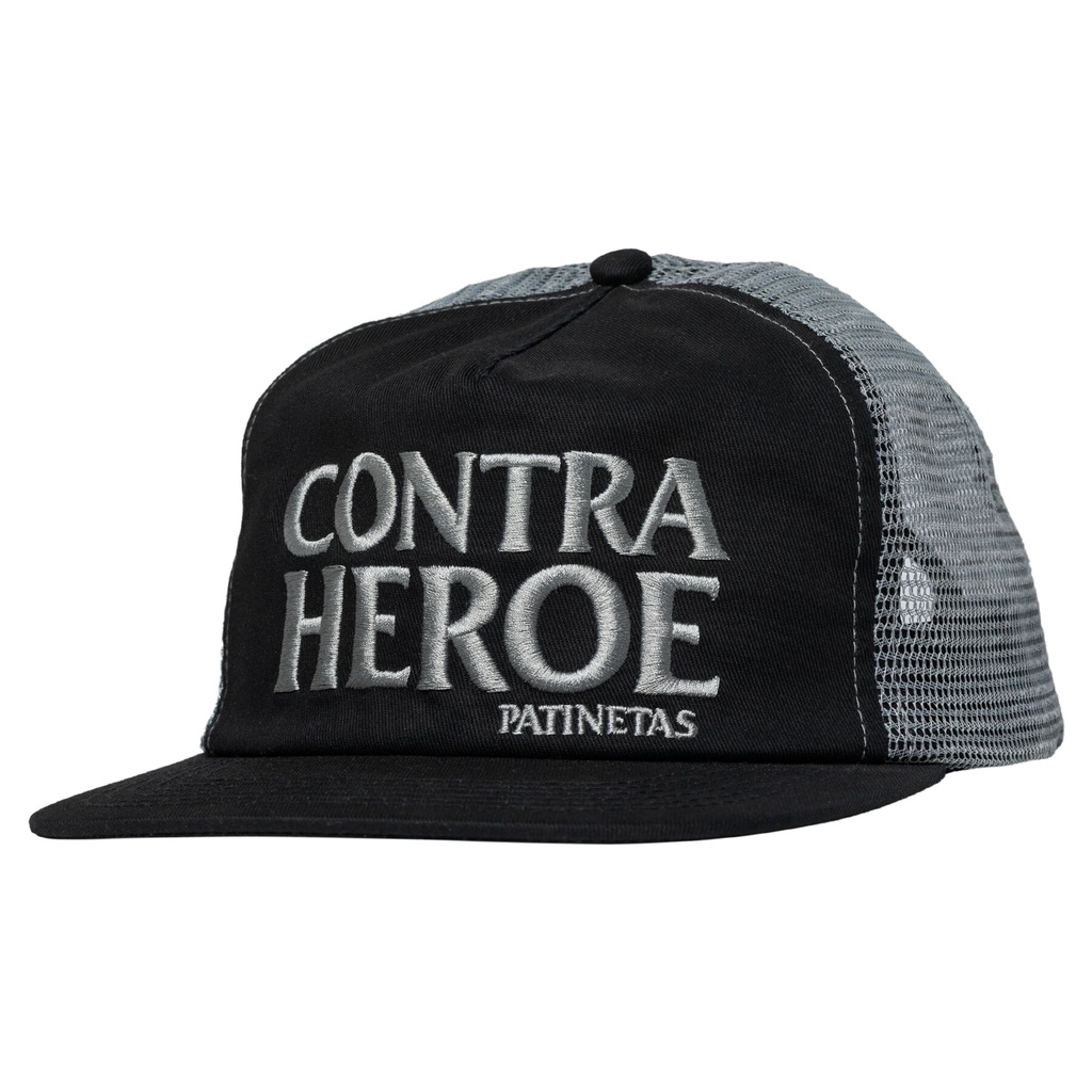 ANTI-HERO CONTRA HEROE SNAPBACK HAT BLACK
