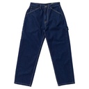 KROOKED KOFFIN CARPENTER DARK RINSE DENIM PANTS 34