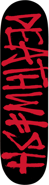 DEATHWISH TEAM DEATHSPRAY BLACK/RED DECK 8.5