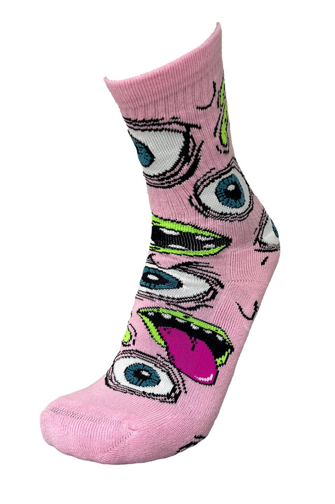 HEROIN MUTANT SOCKS PINK