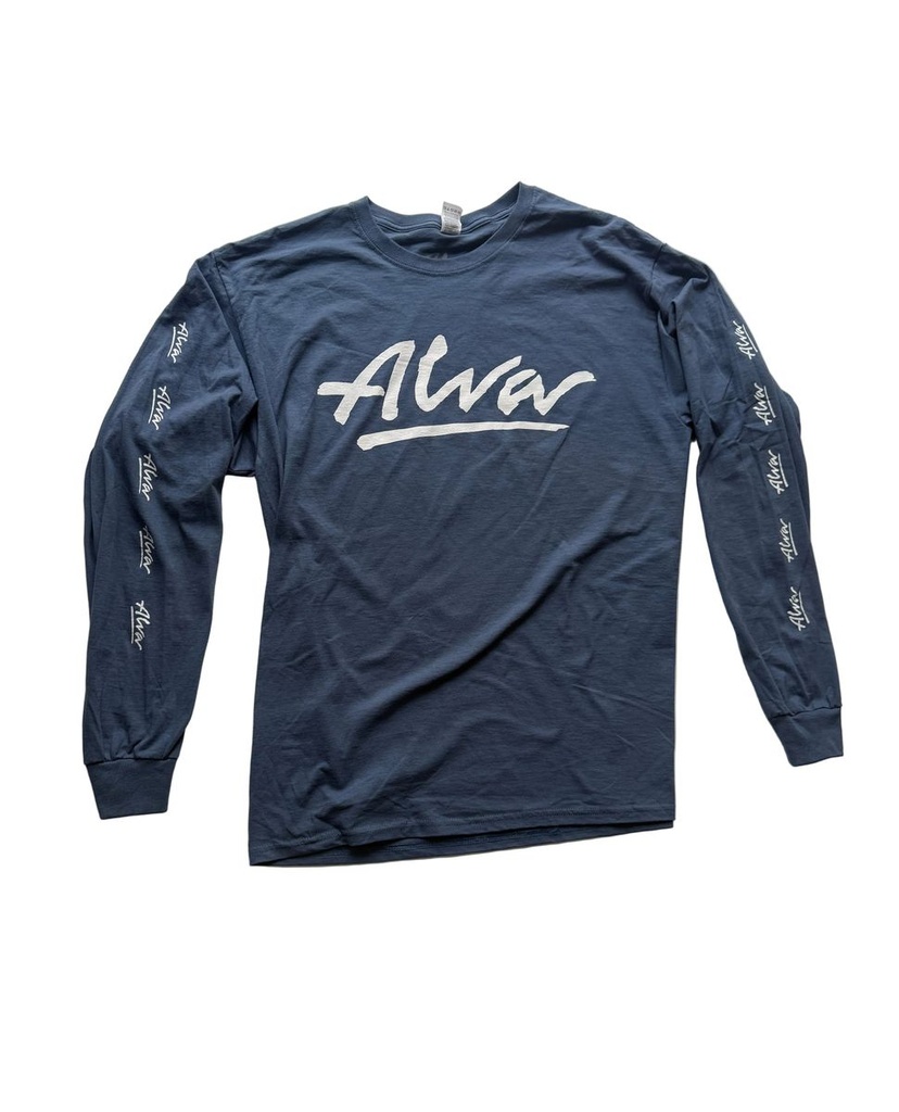 ALVA OG LOGO DENIM BLUE LS M