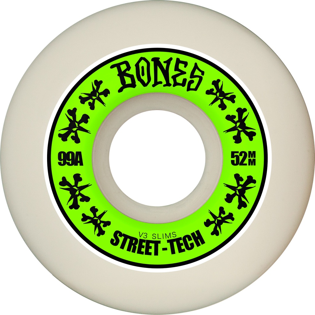BONES STF SLIMS V3 52MM 99A (SET OF 4)