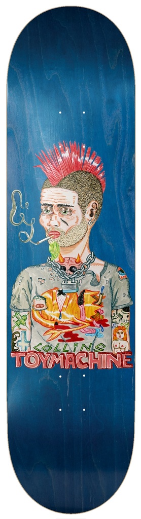 TOY MACHINE CJ COLLINS MOHAWK DECK 8.25