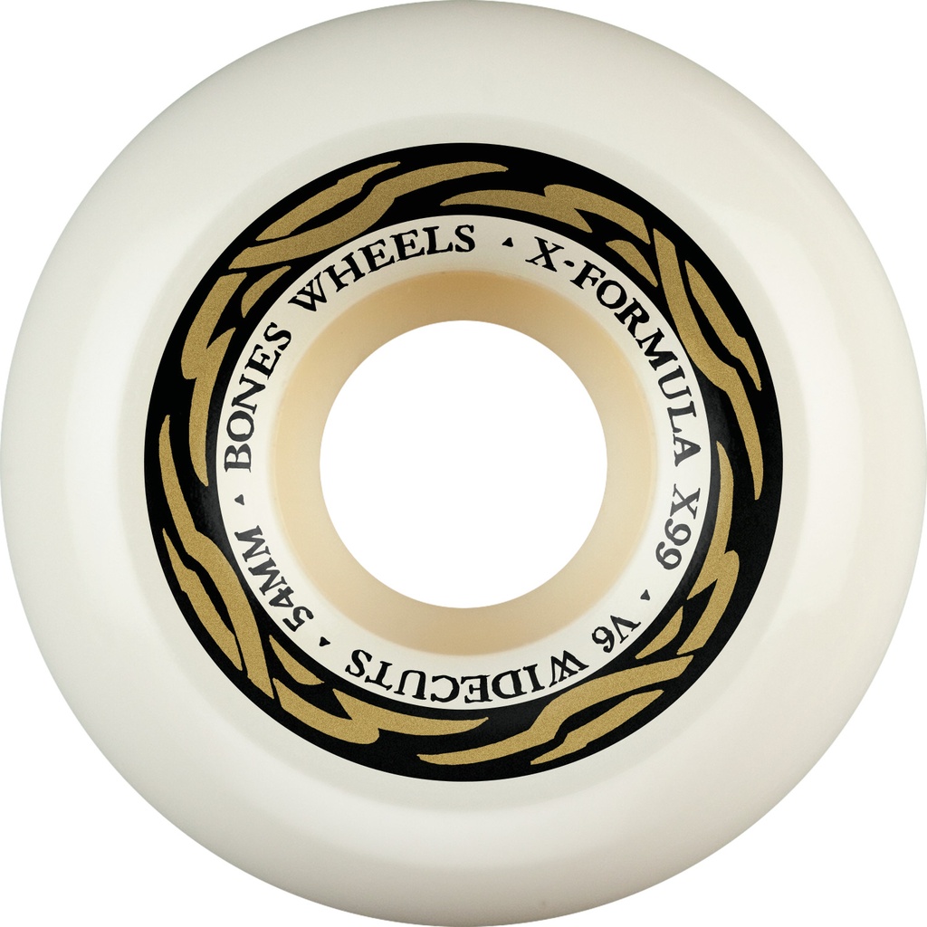 BONES X-FORMULA XF WIDECUTS V6 54MM 99A (Set of 4)