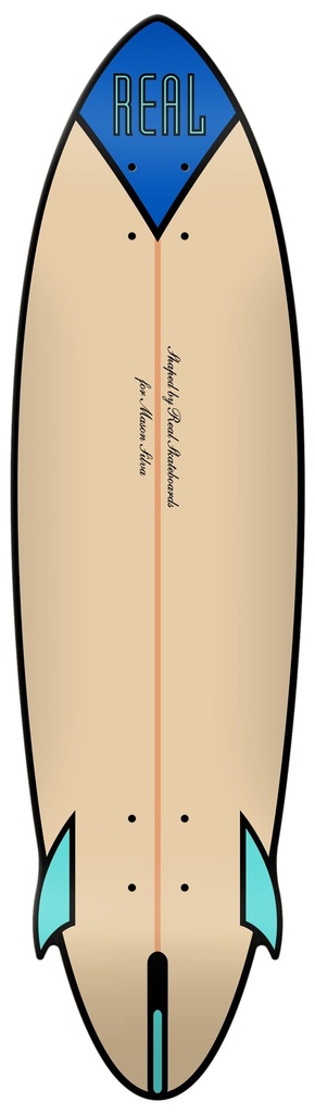 REAL MASON SPEED EGG SHAPED DECK 9.25