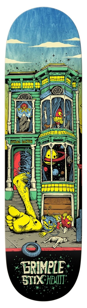 ANTI-HERO GRIMPLE STIX GERWER VICTORIAN DECK 8.25