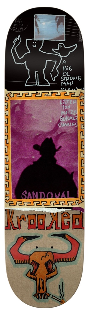 KROOKED SANDOVAL GUN SLINGER DECK 9.02