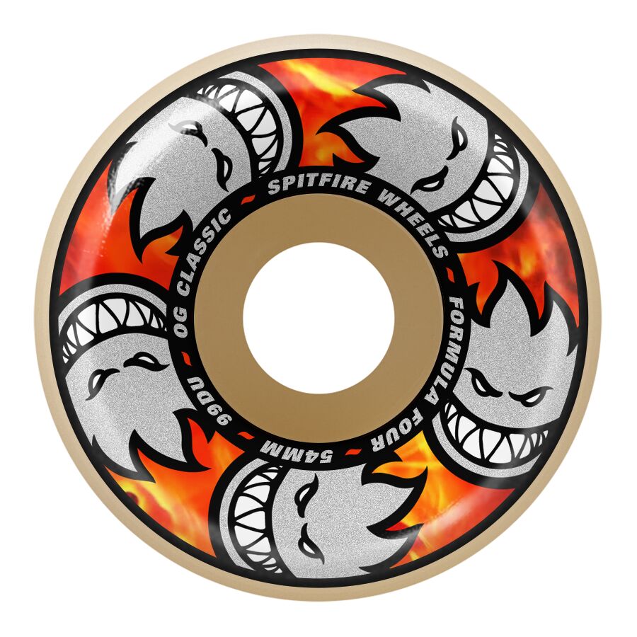 SPITFIRE FORMULA FOUR MULTIBALL OG CLASSIC 54MM 99D (Set of 4)