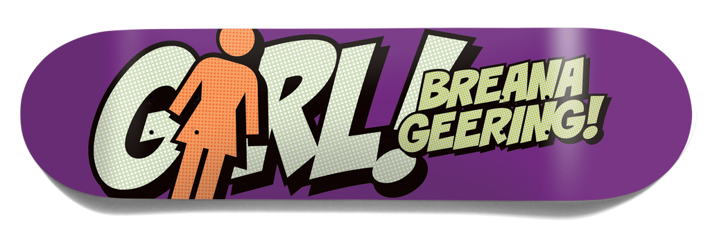 GIRL GEERING BLAMMO TWIN TAIL DECK 8.25