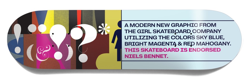 GIRL BENNETT FOLLIES DECK 8.25