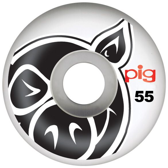 PIG OG PIG HEAD NATURAL 55MM 99A (Set of 4)