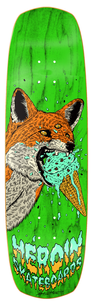HEROIN HAYATE FOX SHOVEL SHAPED DECK 8.88 (LIMIT 2)