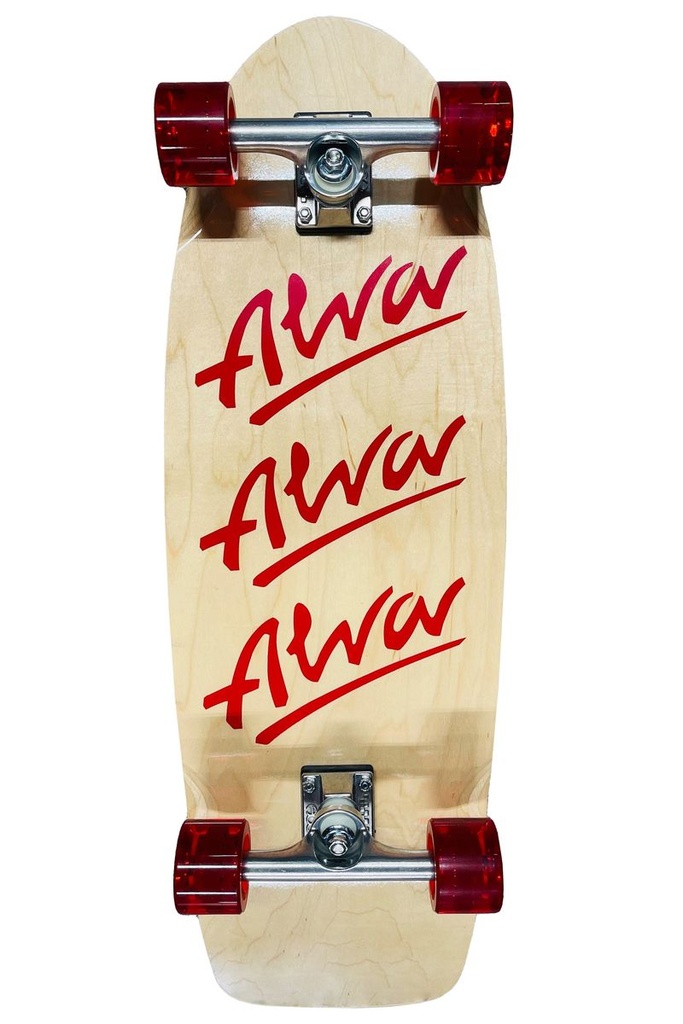 ALVA TRI-LOGO PIG RED SHAPED COMPLETE 10.0 X 30.0