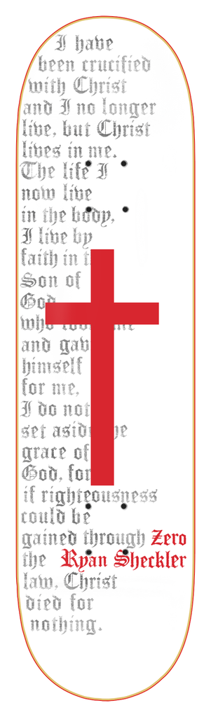 ZERO SHECKLER CROSS DECK 8.50