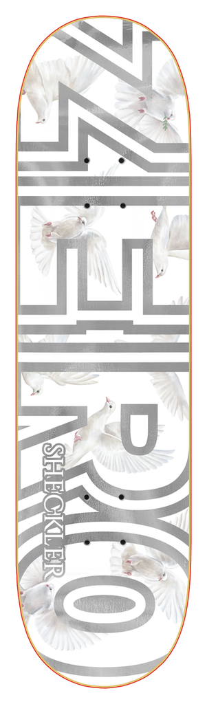 ZERO SHECKLER SIGNATURE BOLD DECK 8.25