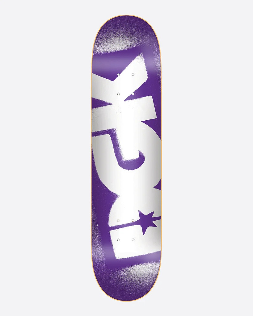 DGK TEAM OG LOGO PURPLE DECK 7.8