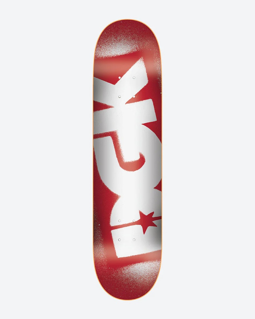 DGK TEAM OG LOGO RED DECK 8.06