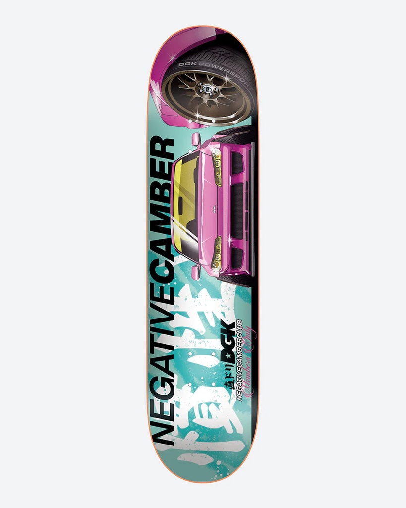 DGK TEAM CAMBER CLUB DECK 8.06