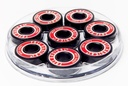 FREE RADICAL ABEC 7 RED BEARINGS SINGLE SET