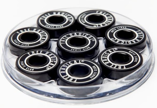FREE RADICAL CERAMIC BLACK BEARINGS SINGLE SET