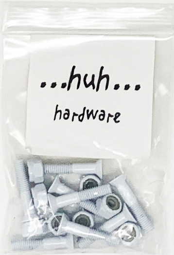 HUH HARDWARE WHITE PHILLIPS 1"