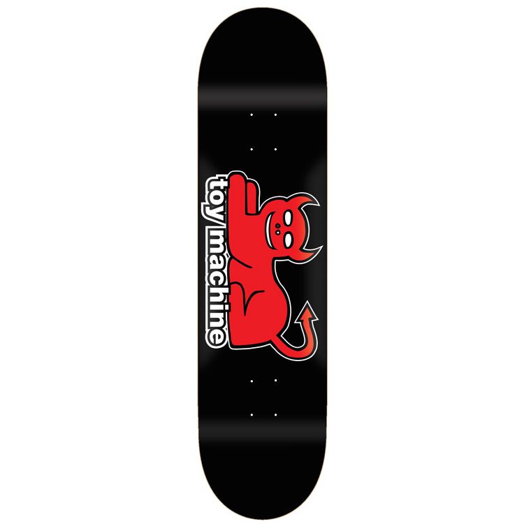 TOY MACHINE TEAM DEVIL CAT DECK 8.38