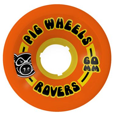 PIG ROVERS ORANGE 60MM 85A (Set of 4)