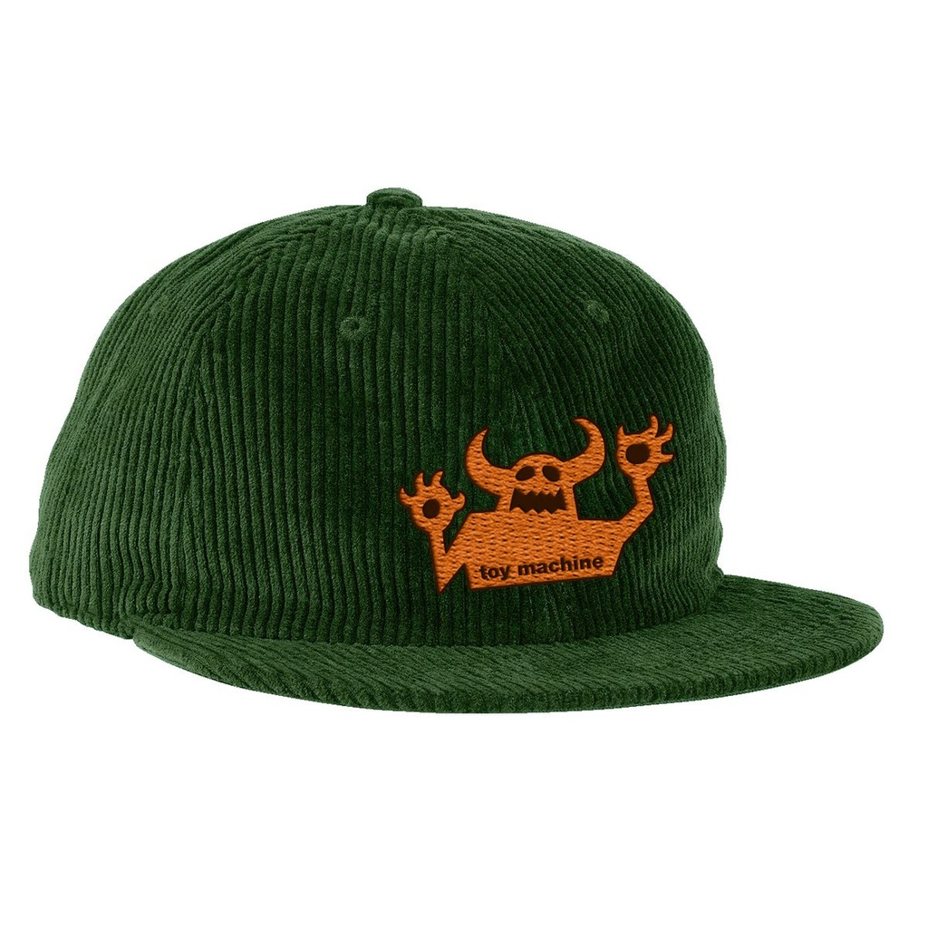TOY MACHINE OG MONSTER CORD HAT FOREST