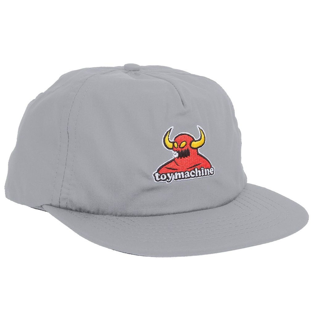 TOY MACHINE MONSTER STRAPBACK DAD HAT GREY