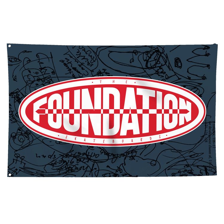 FOUNDATION OVAL FLAG
