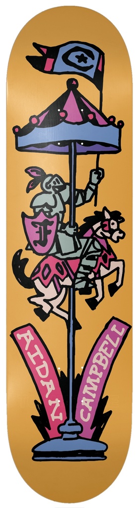 FOUNDATION AIDAN CAMPBELL CAROUSEL DECK 8.25