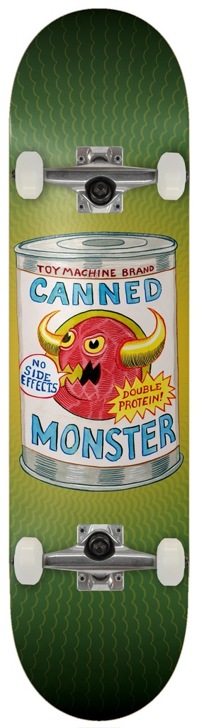 TOY MACHINE CANNED MONSTER COMPLETE 8.5