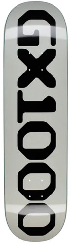 GX1000 TEAM OG LOGO GREY DECK 8.25