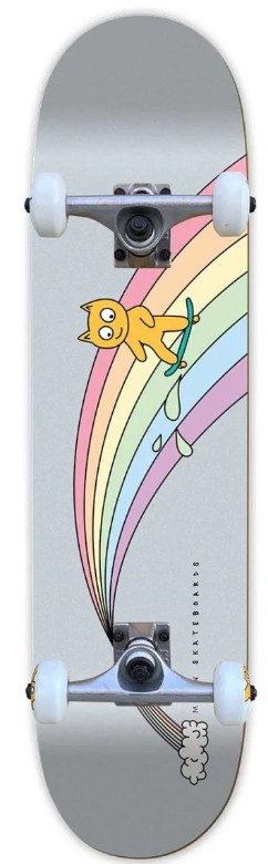 MEOW OVER THE RAINBOW SILVER COMPLETE 7.75