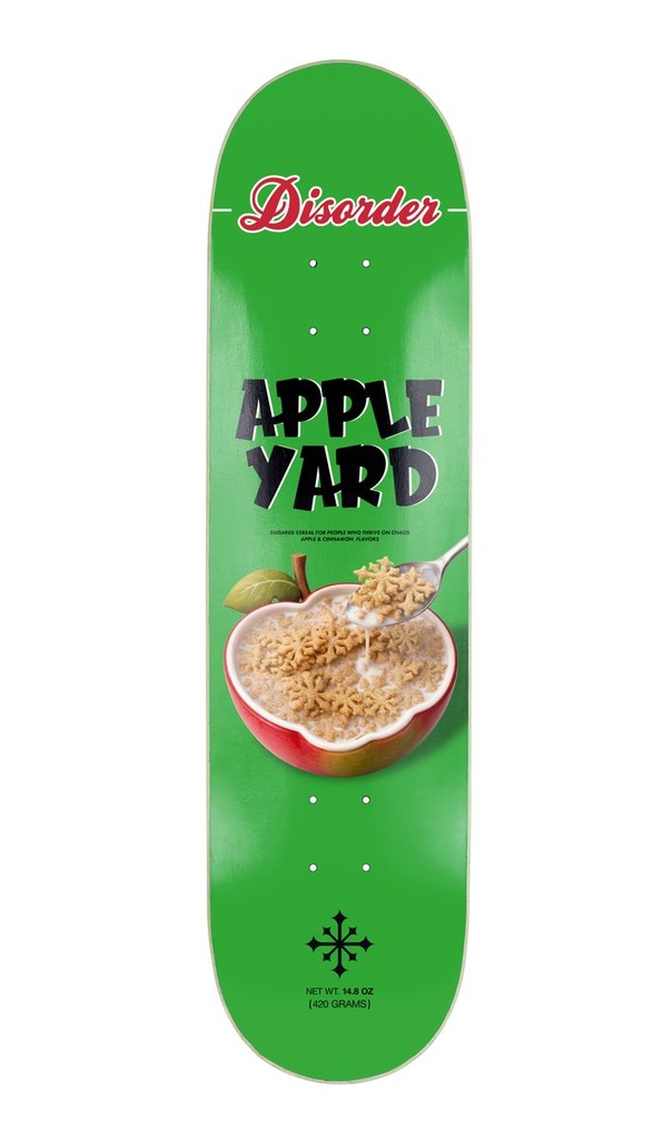 DISORDER APPLEYARD APPLE JACKS DECK 8.25