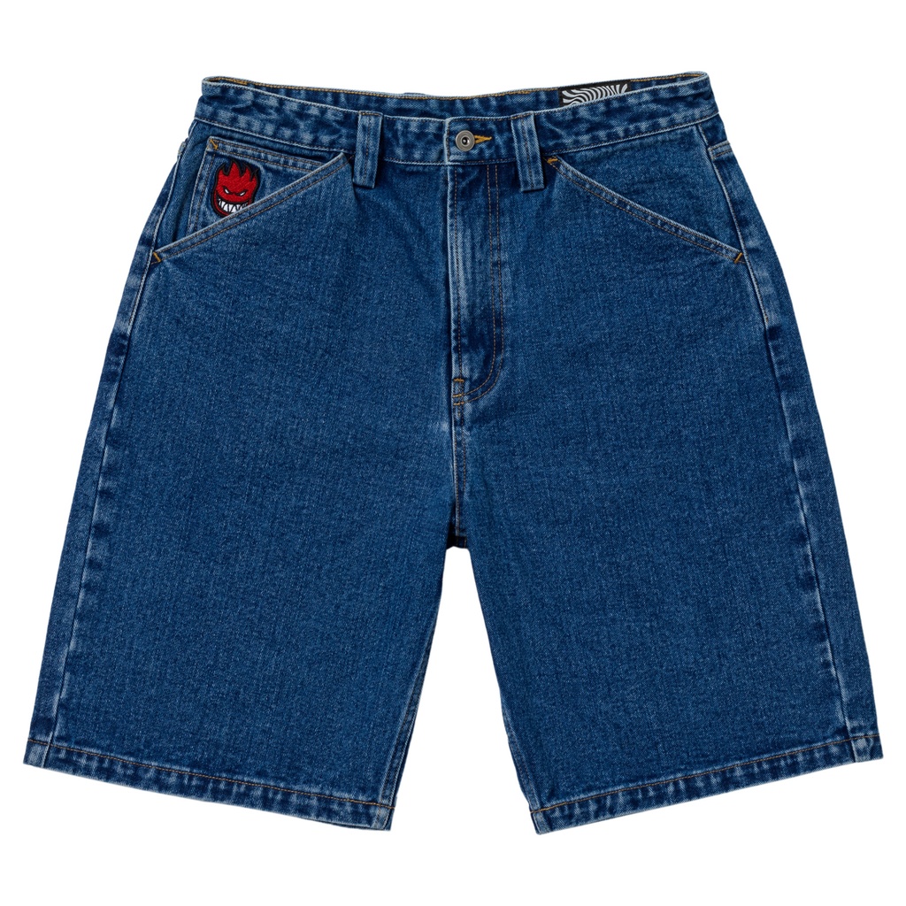 SPITFIRE BIGHEAD FILL DENIM STONE WASH SHORTS 36