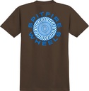 SPITFIRE CLASSIC 87 SWIRL DARK CHOCOLATE/BLUE SS XL