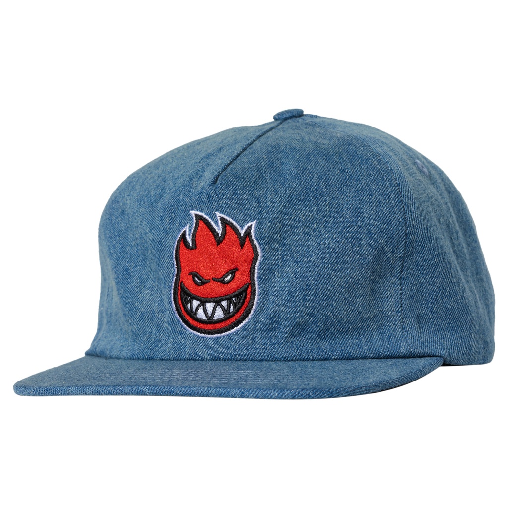 SPITFIRE BIGHEAD FILL SNAPBACK WASH DENIM
