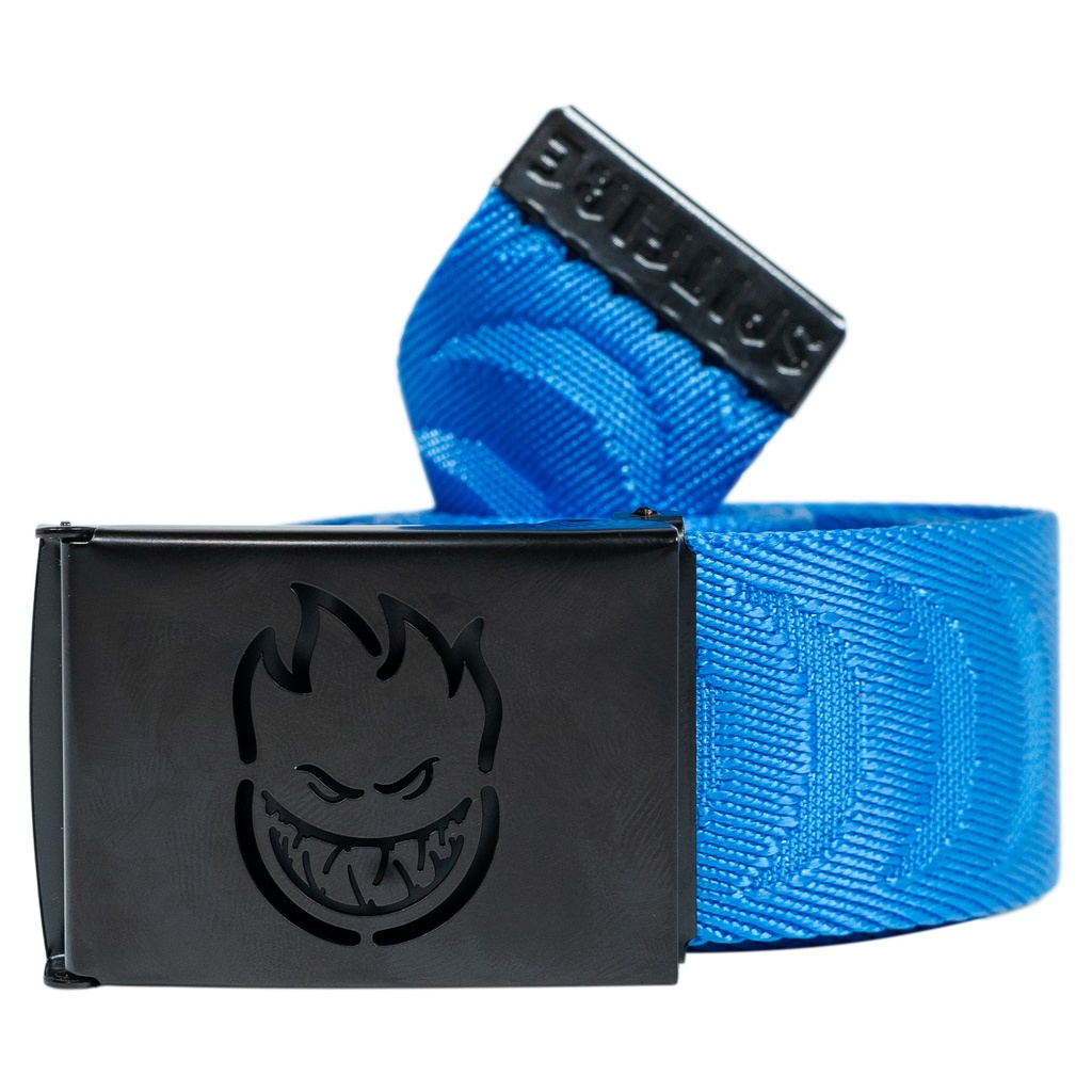 SPITFIRE BIGHEAD CUTOUT JACQUARD BELT BLUE/BLACK