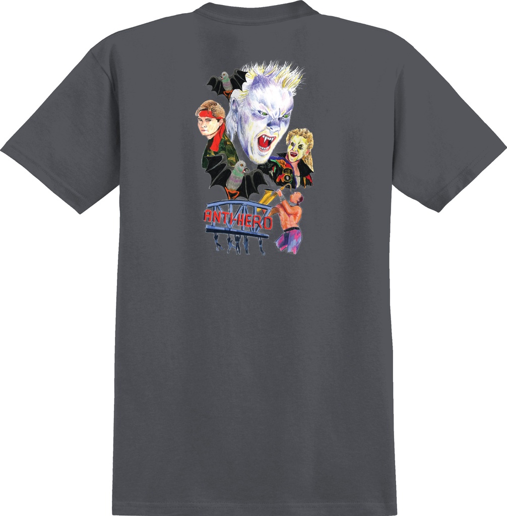 ANTI-HERO STILL BELIEVE CHARCOAL SS M