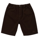 KROOKED EYES TWILL BROWN SHORTS 34