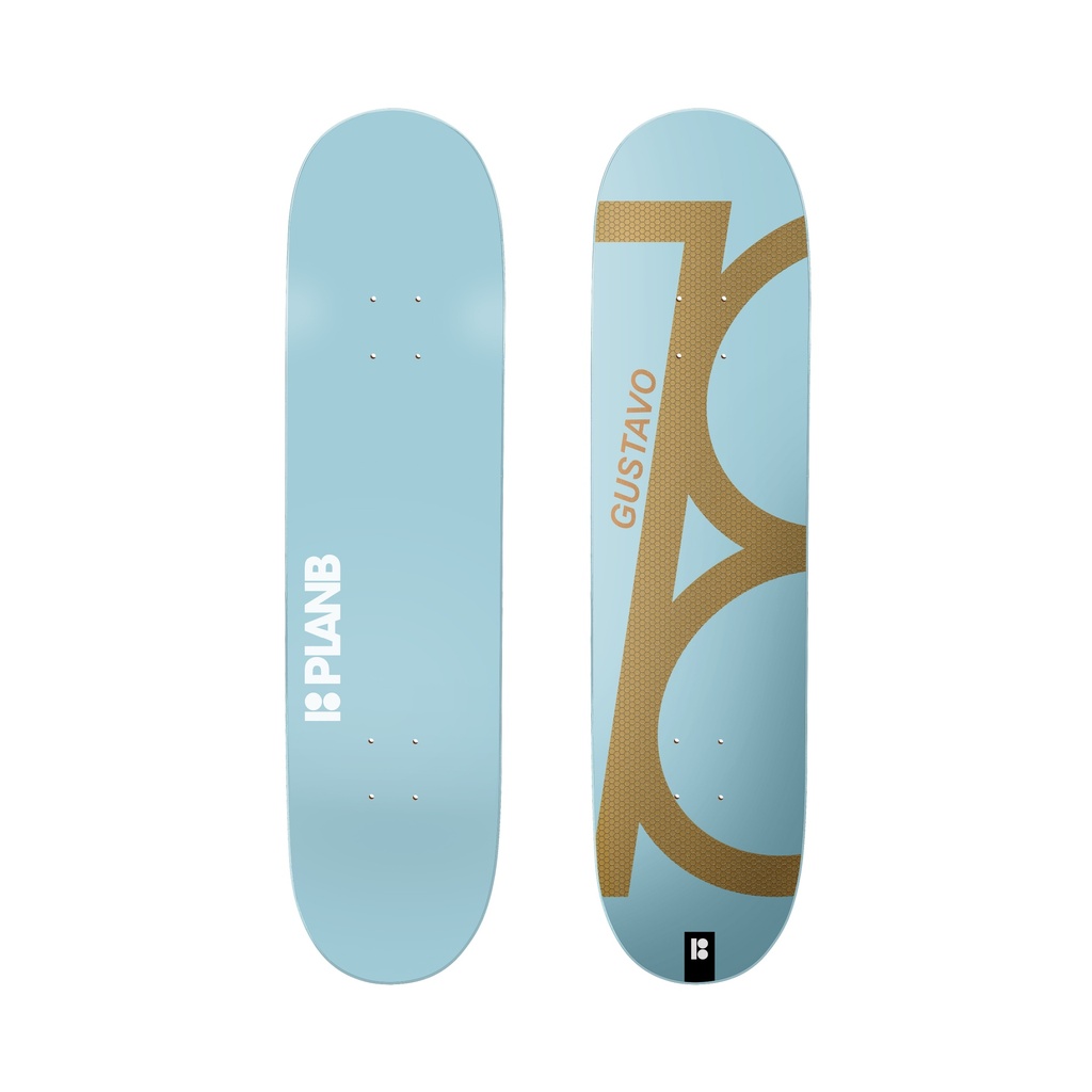 PLAN B GUSTAVO FULL DIP SLANTED DECK 8.0