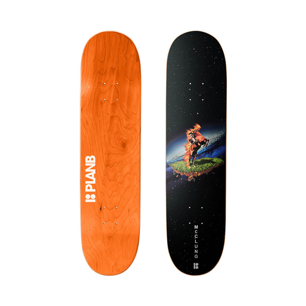 PLAN B MCCLUNG GHOSTRIDER DECK 8.25