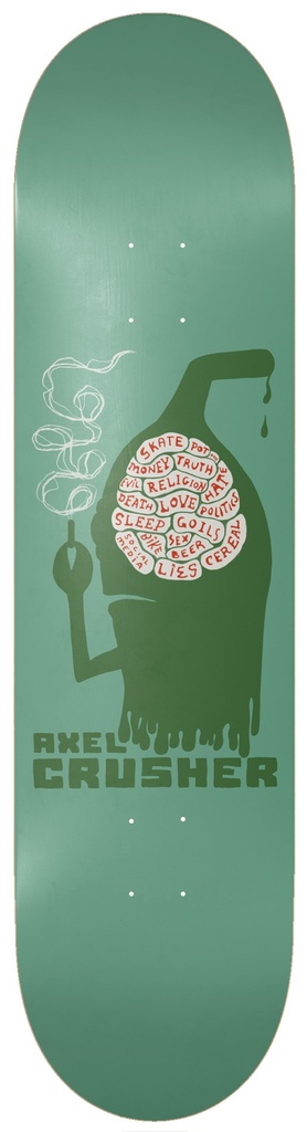TOY MACHINE AXEL CRUYSBERGHS SILOWET DECK 8.25