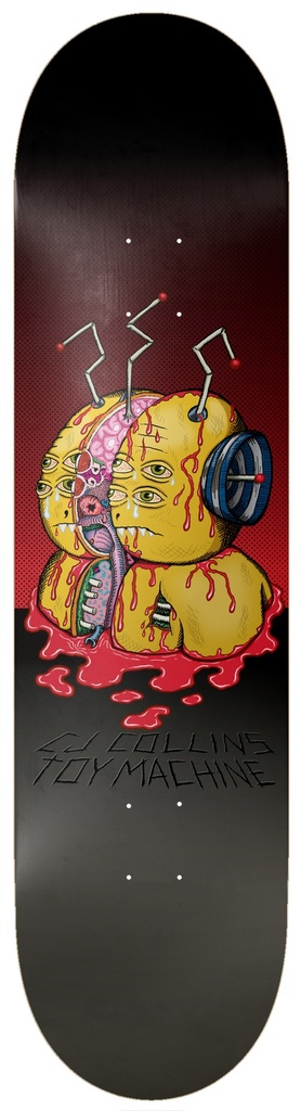 TOY MACHINE CJ COLLINS SPLIT DECK 8.5