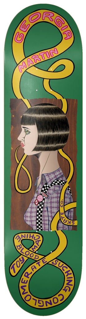 TOY MACHINE GEORGIA MARTIN PROFILE DECK 8.38